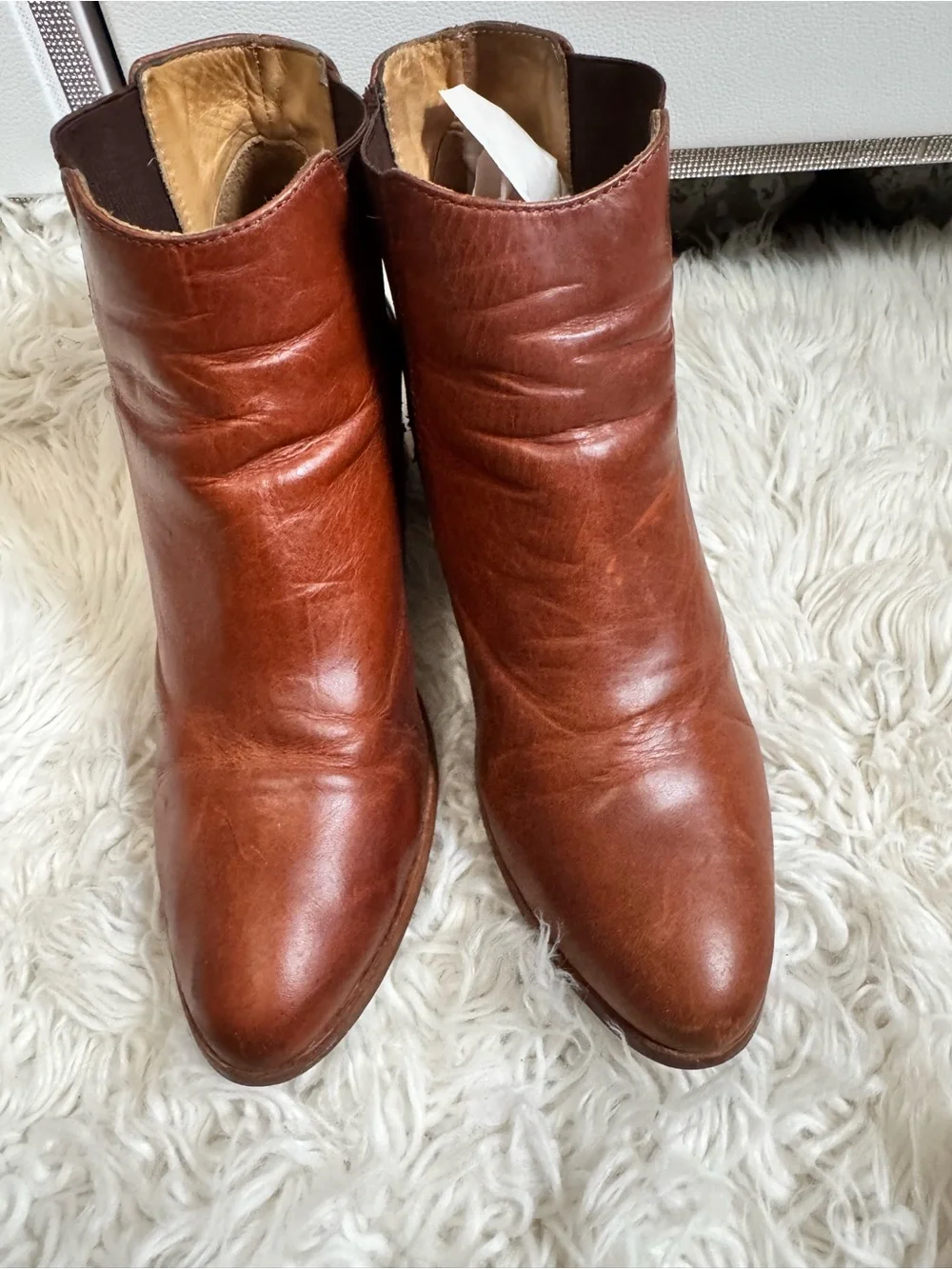 Nisolo Women's Brown Leather Chelsea Ankle Boots 9.5